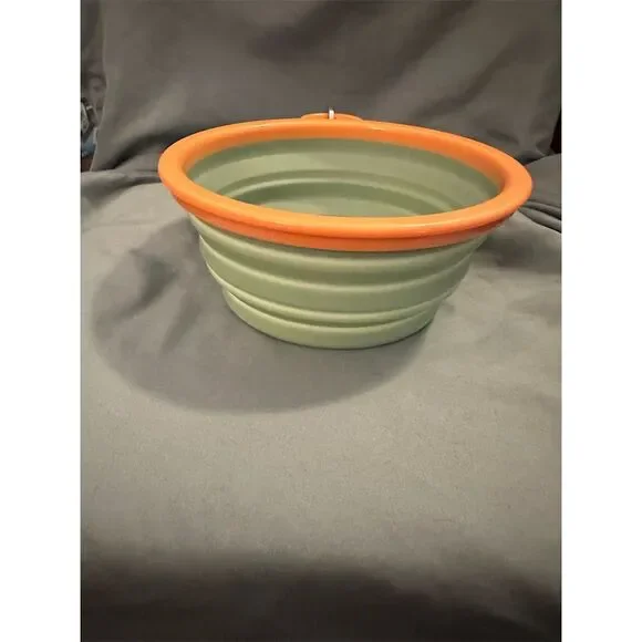 Life is Good Collapsible Travel Pet Bowl 34 oz Multicolored - Picture 2 of 4